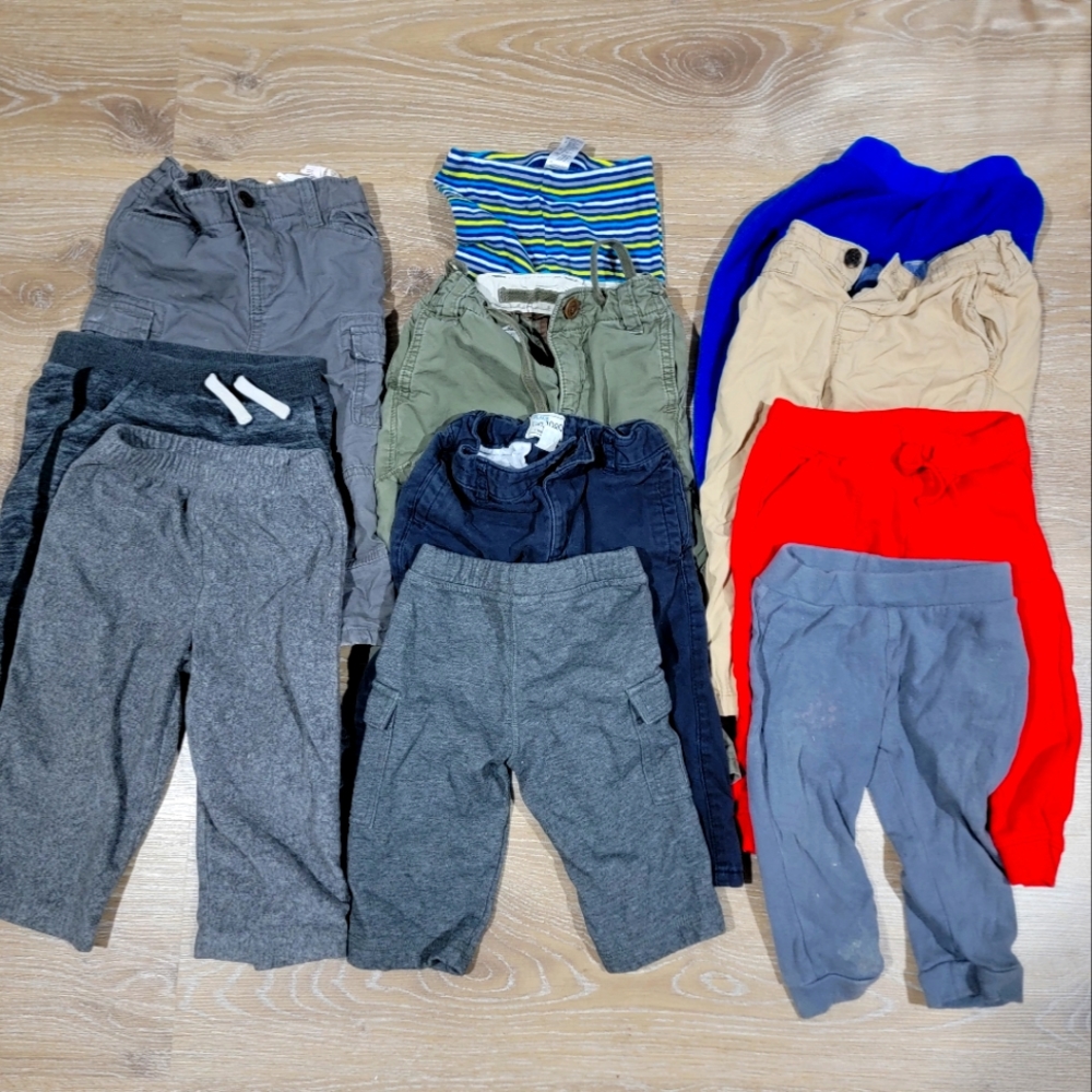 18m to 24m toddler boy pants cotton roots, Zara and more